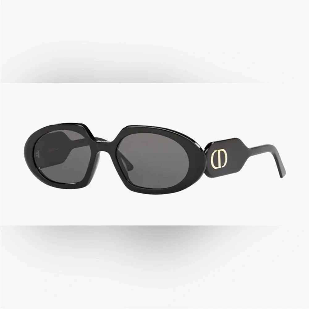 Dior Black Oval Sunglasses - Picture 6 of 6